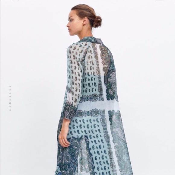 Paisley Boho Botton-up - Picture 2 of 13